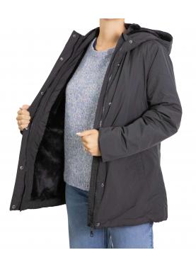 Giubbotto con cappuccio e interno in ecopelliccia Only 